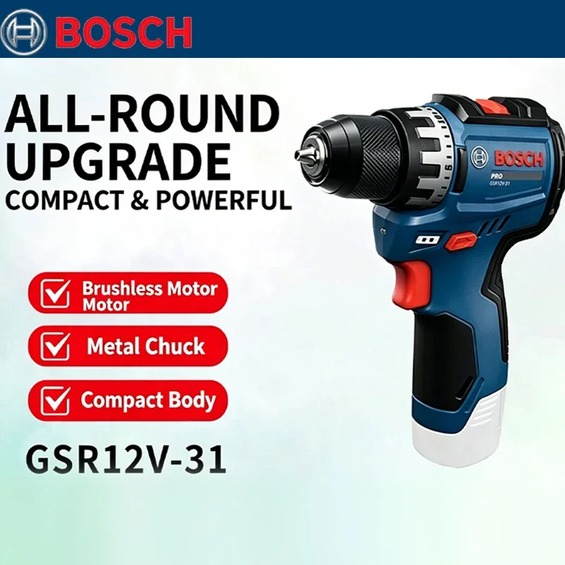 Electronics Repair Tools - Bosch GSR 12V-31 Fırçasız Elektrikli Matkap
