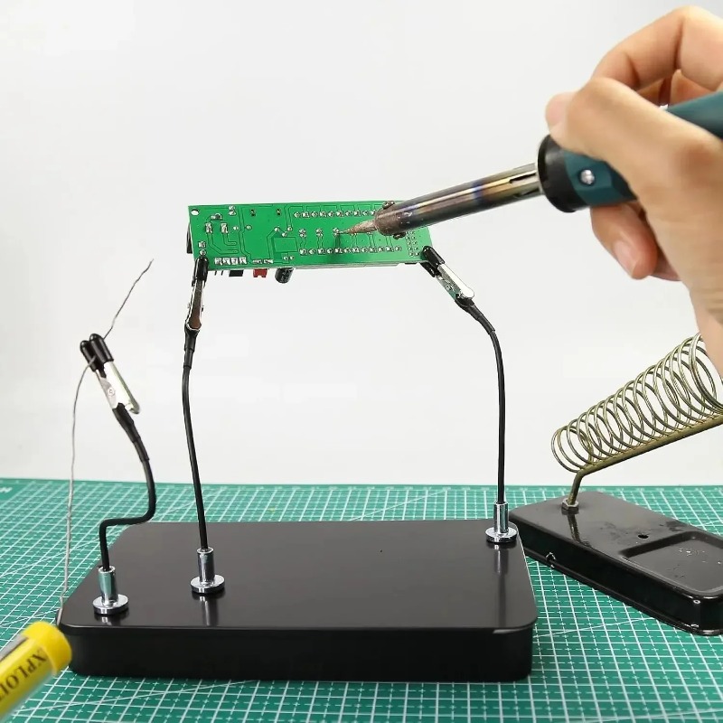 Electronics Repair Hobby - Manyetik PCB Tutucu Lehimleme İstasyonu 12