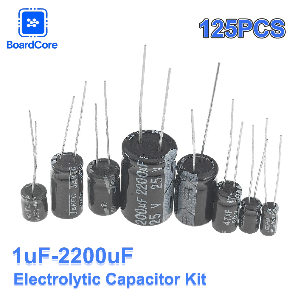 25 Değer 125PCS Elektrolitik K - Electronics Repair Hobby incelemesi ve fiyatı